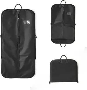 Clothes Dust Cover Thickened Oxford Trench Coat Storage Bag, Clothing Travel Bag, Long Clothing Handbag Dust Cover Garment Bags