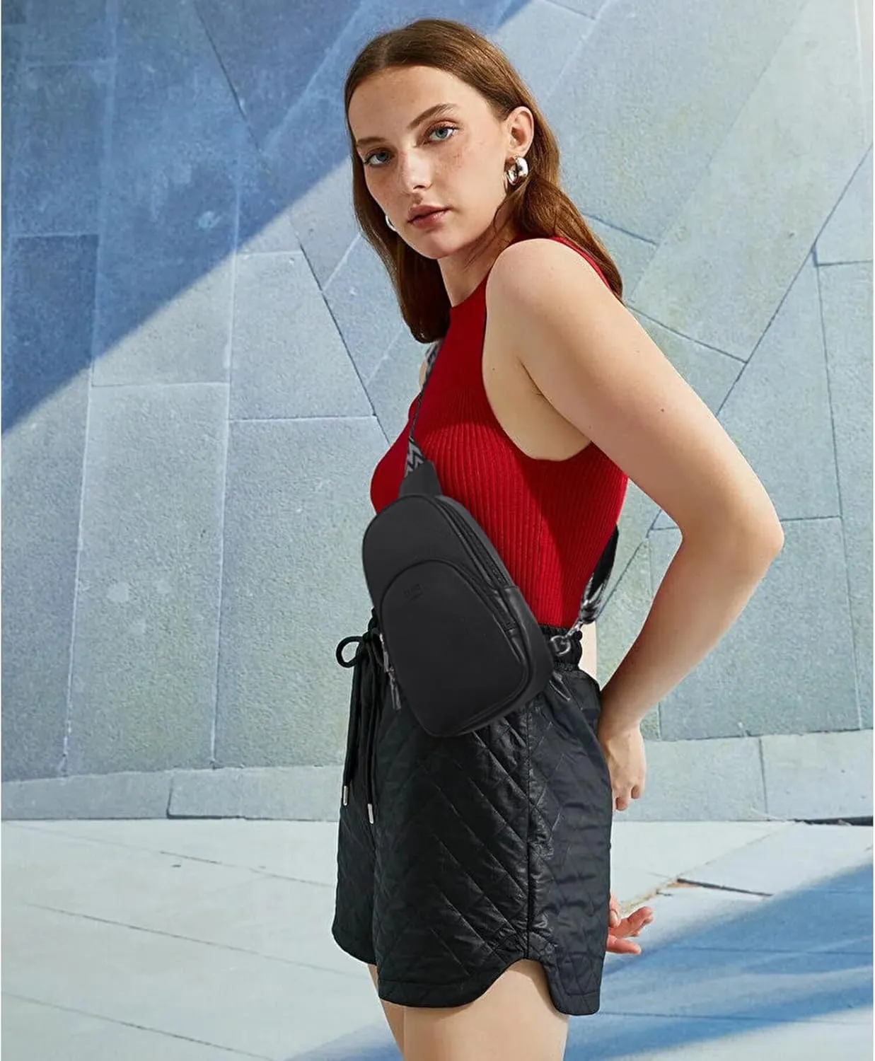 CLUCI Crossbody Bags for Women Sling Bag Cross Body Bag for Woman Small Cross body Bags for Women 2024 Leather Sling Backpack