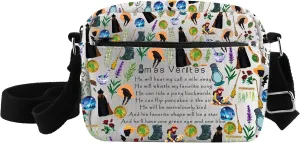 CMNIM Practic-l Movie Gifts Ow-ns Sisters Purse Magic Witch Crossbody Bag Salt Rosemary Love Bag for Witchy Lover Gifts