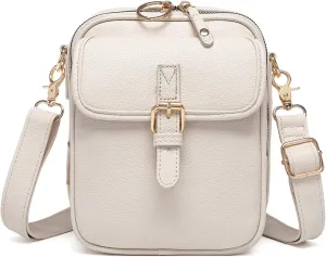 Collaboraten1 Crossbody Leather Bag, Urvashi Crossbody Leather Bag with Card Slots, Anti-Theft Shoulder Bags Women
