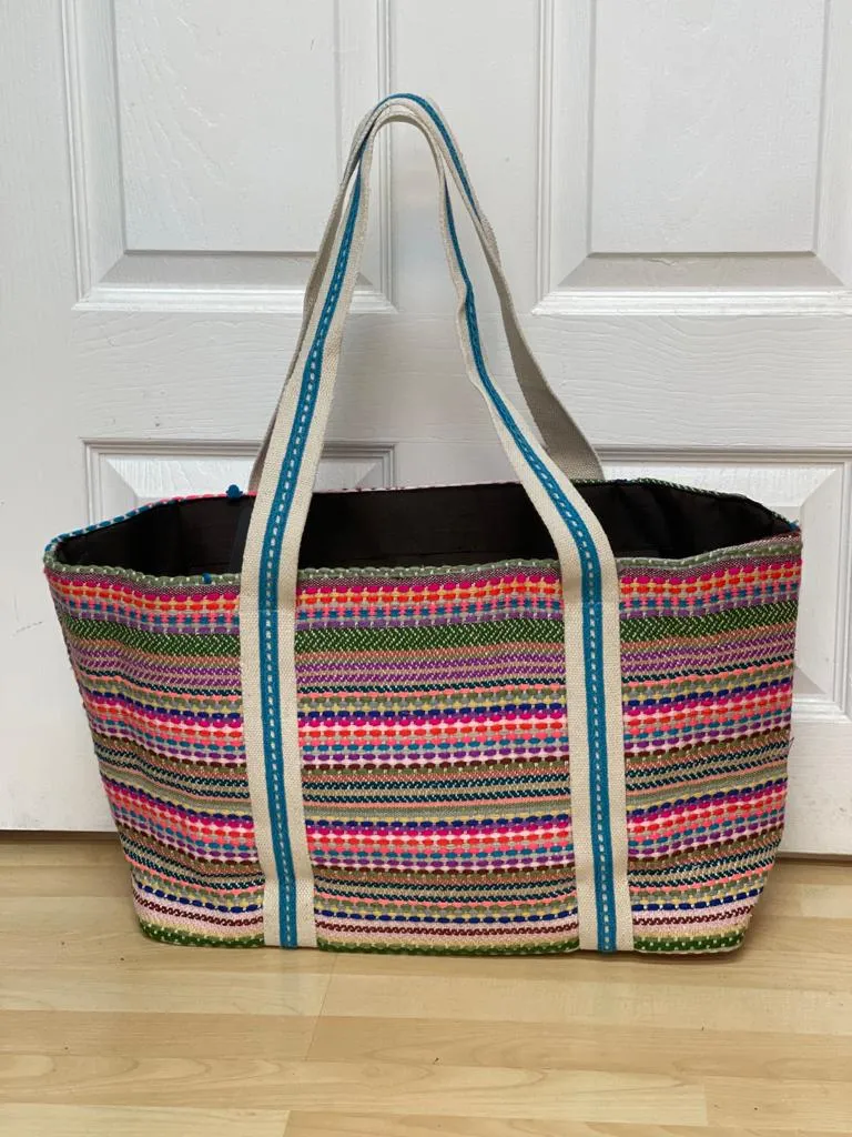 Colorful Evil Eye Tote $35 each Pink NEW ARRIVAL