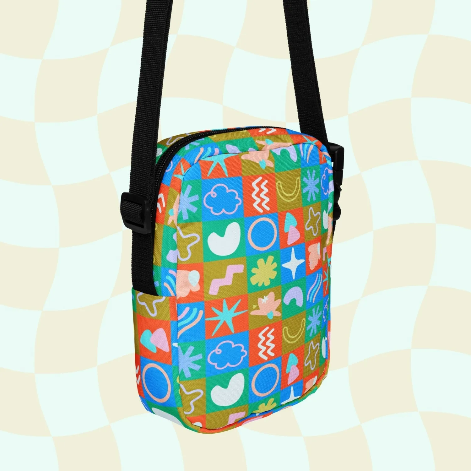 Colour Block Mini Crossbody Bag