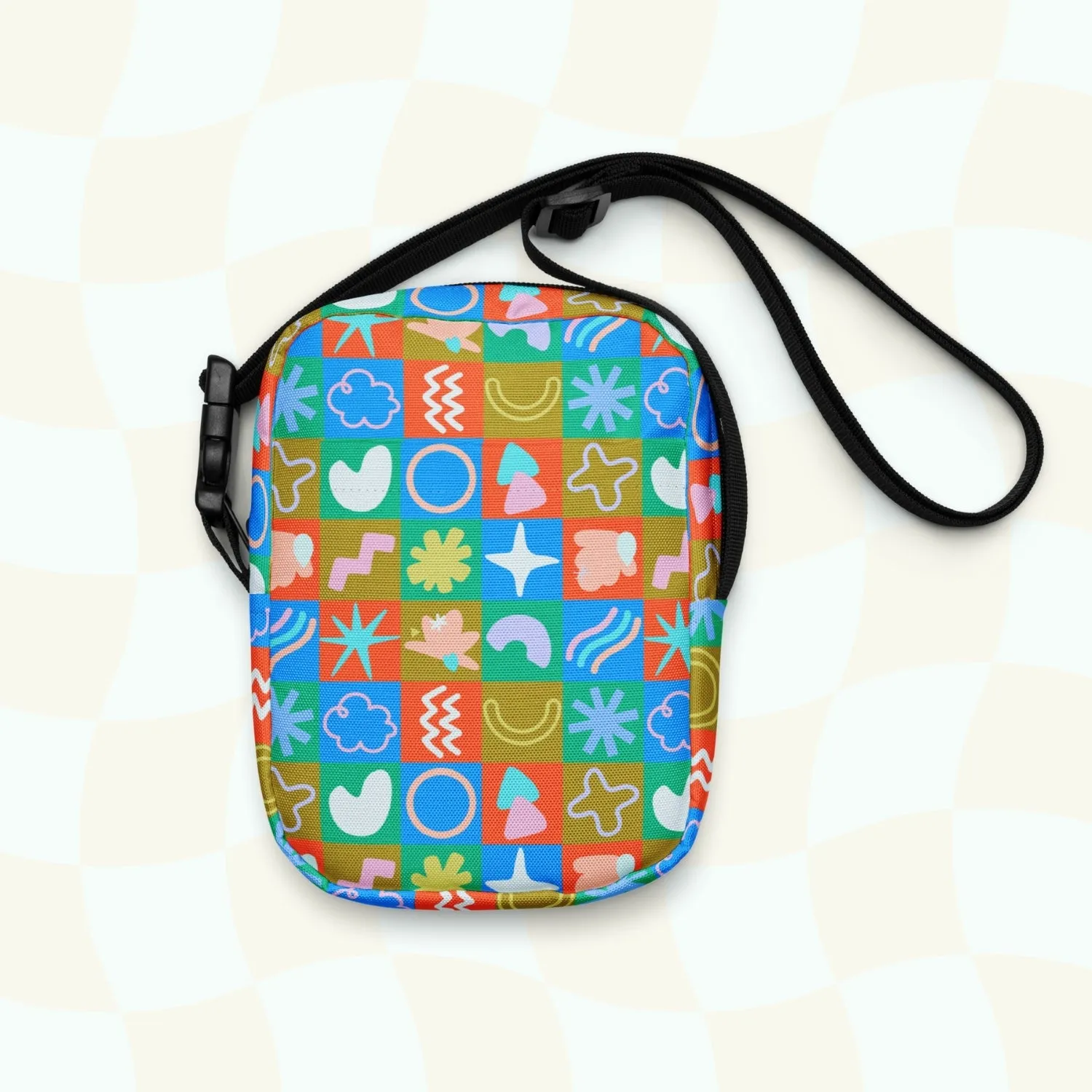Colour Block Mini Crossbody Bag