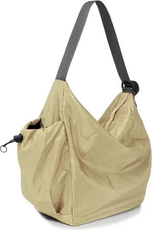 CONTAIL 18L Nylon Daily Shoulder Bag,Water-Resistant Crossbody Bag with Removable Insulated Beverage Holder