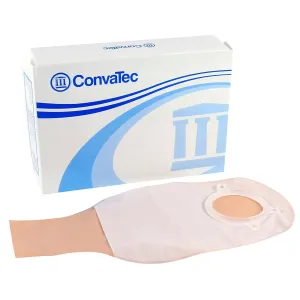 Convatec Sur-fit Natura Drainable Pouch 57mm (2 1/4") Flange 12" Opaque 1-Sided Comfort Panel - Model 401935 - Box of 10