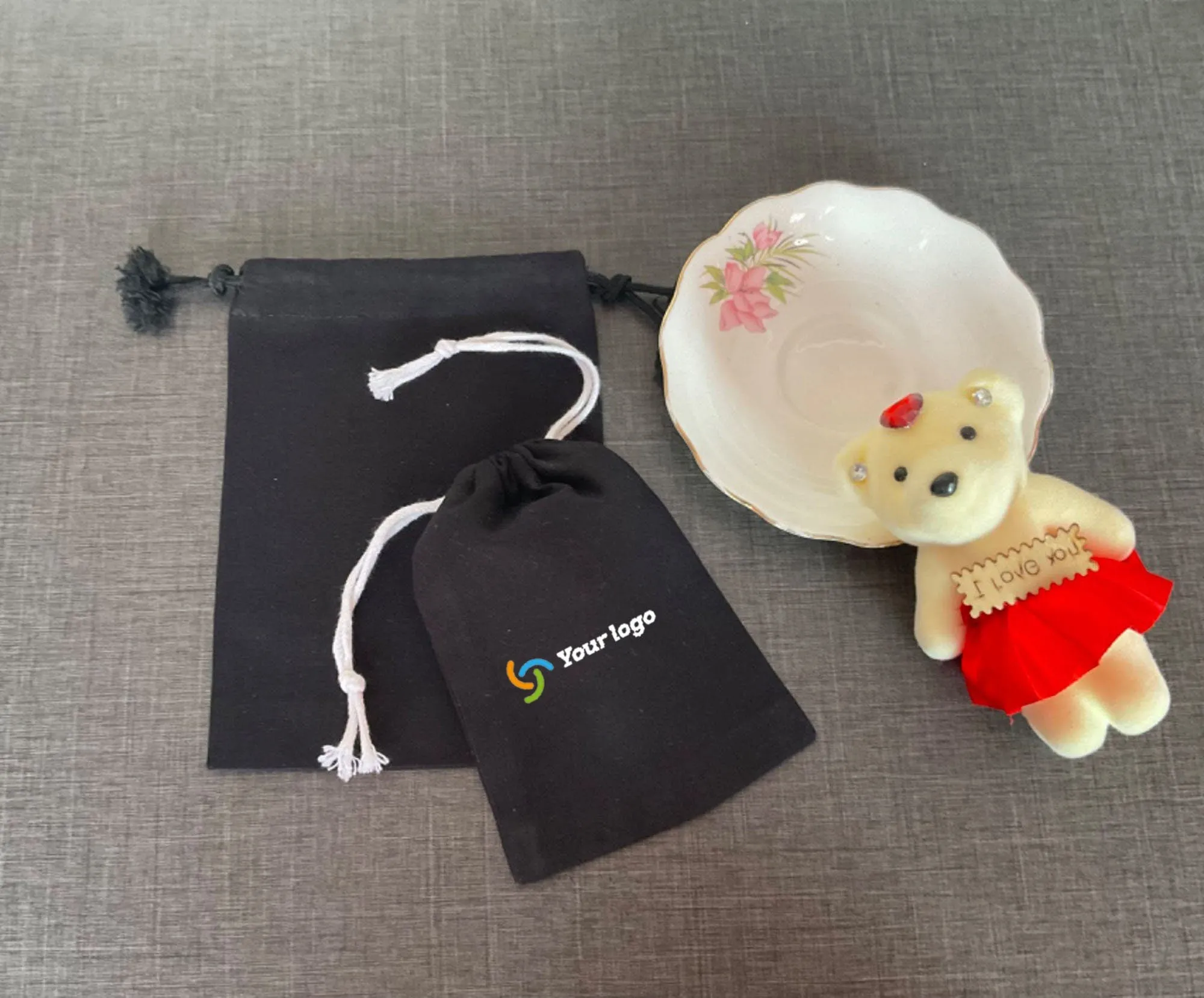 Cotton Muslin Drawstring Bags | Reusable Small Bags for Jewelry, Gifts & More
