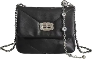 Crossbody Bag for Women Ladies Shoulder Armpit Bag Water Resistant Chain Handbag for Evening Date Traveling Daily, One Color, One Size