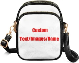 Crossbody Bag for Women Multi Pocket Sling Shoulder Purses Travel Leather Zipper Designer Satchel Adjustable Strap