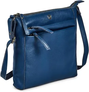 Crossbody Bag for Women Trendy Real Leather Purse Small Soft Pebbled Handbags Crossover Shoulder Pocketbook