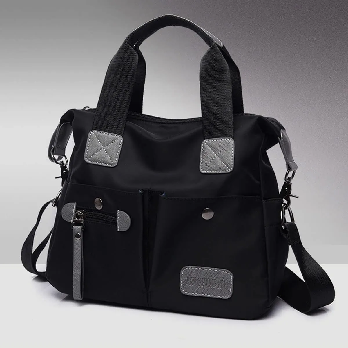 Crossbody Bag for Women Waterproof Handbag Multi-Pocket Nylon Travel Shoulder Purse