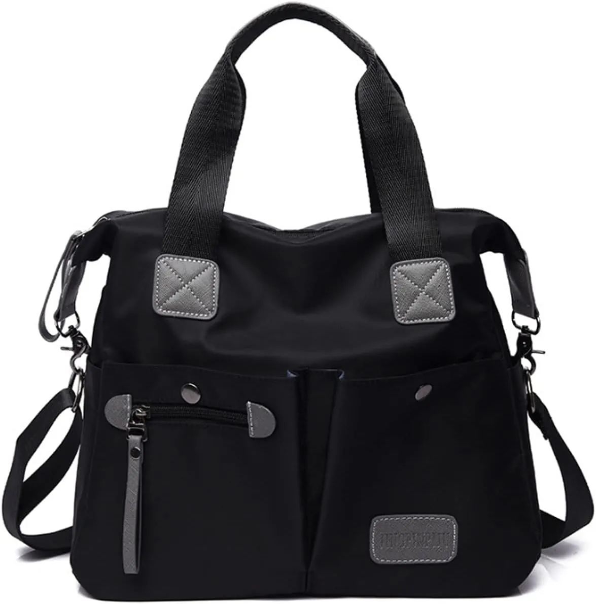 Crossbody Bag for Women Waterproof Handbag Multi-Pocket Nylon Travel Shoulder Purse