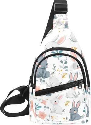 Crossbody Bags for Women Cross Body Bag for Woman Sling Bag Crossbody Bag Spring Bunny (18) Sling Backpack Travel