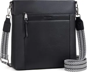 Crossbody Bags For Women Medium Crossbody Travel Purses with 4 Card Slots Leather Shoulder Handbags