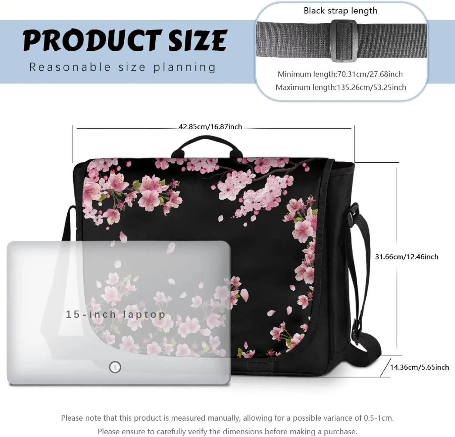 Crossbody Bags for Women Men Large Over the Shoulder Purses and Flap Cross Body Handbags with Side Pocket