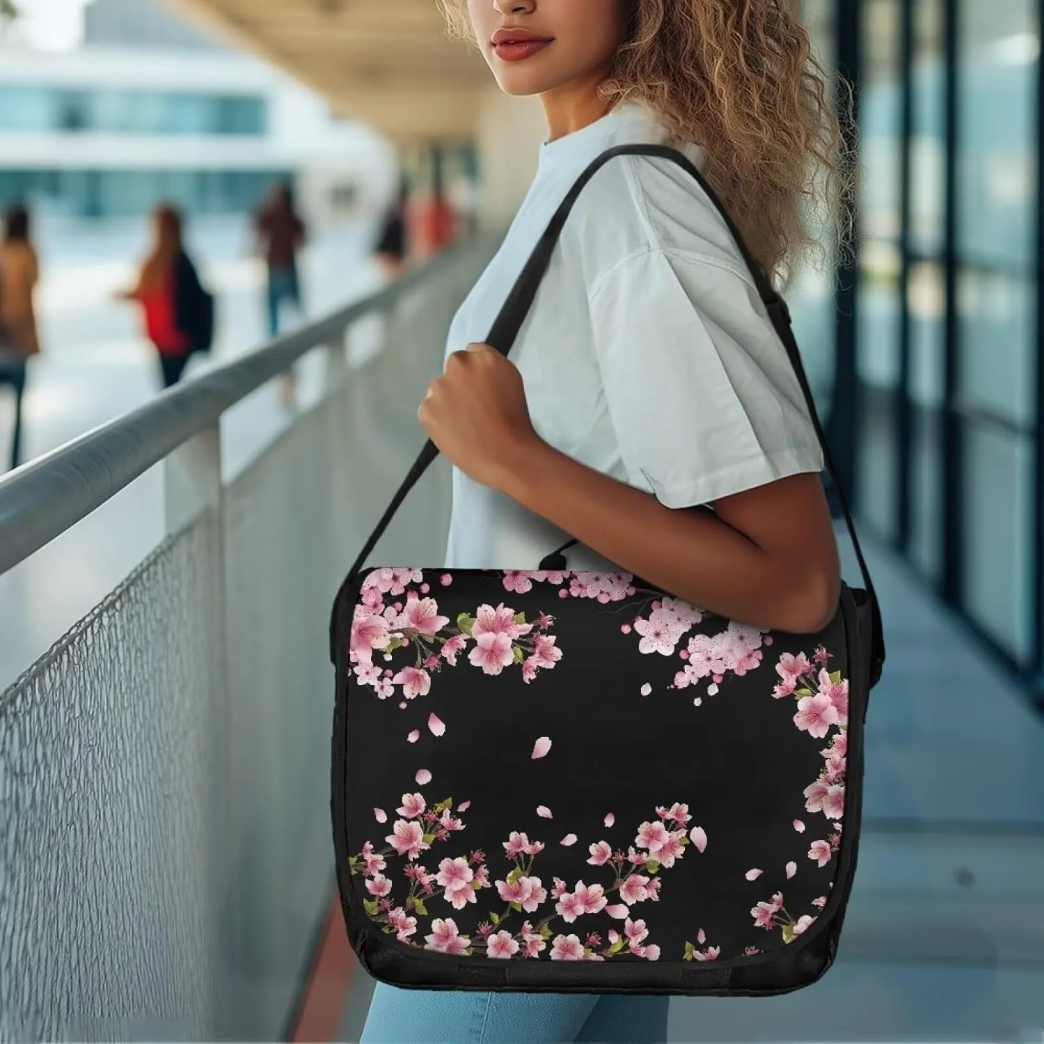 Crossbody Bags for Women Men Large Over the Shoulder Purses and Flap Cross Body Handbags with Side Pocket
