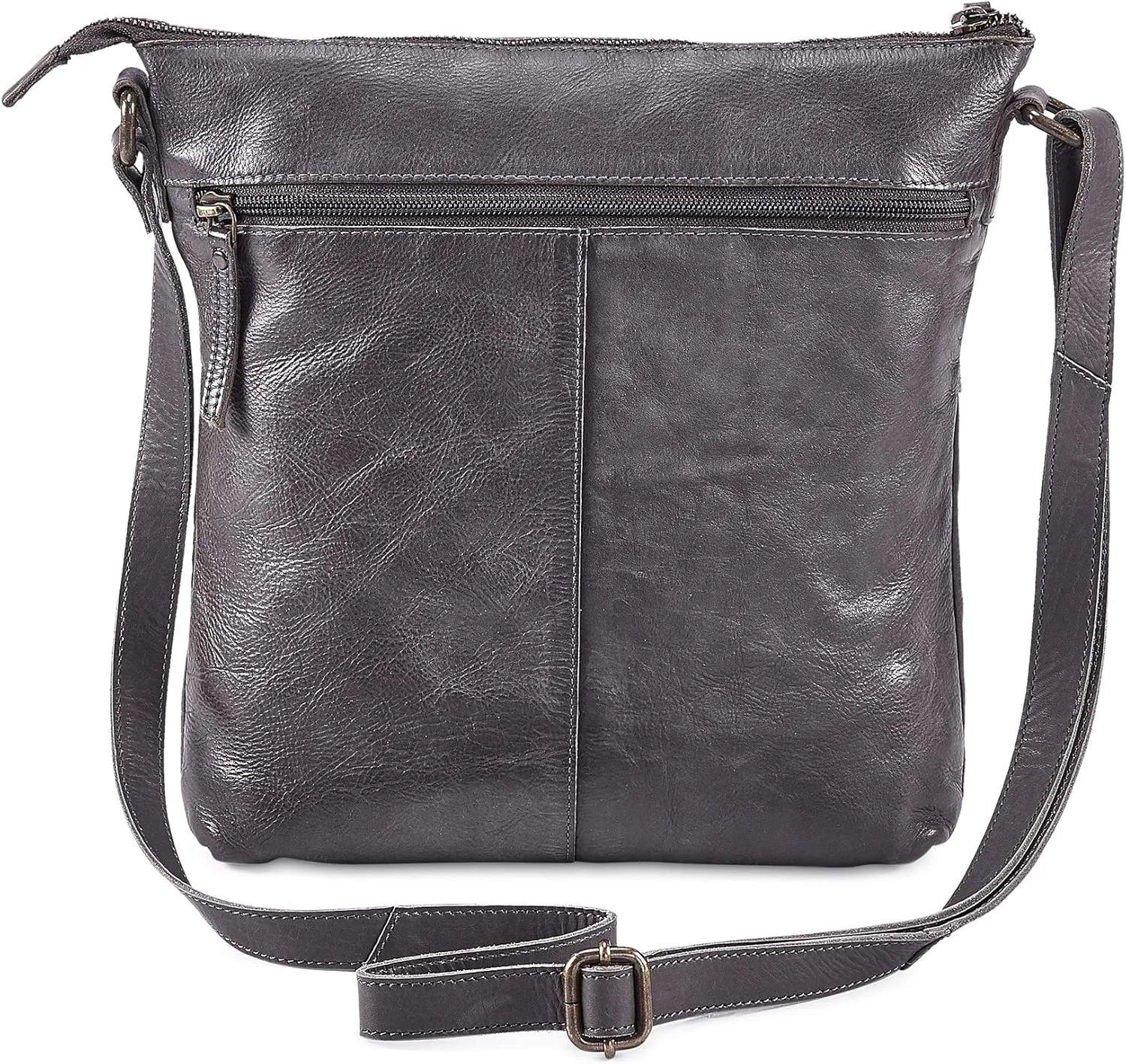 Crossbody Bags for Women Real Leather Purse Handmade Vintage Crossover Shoulder Pocketbook