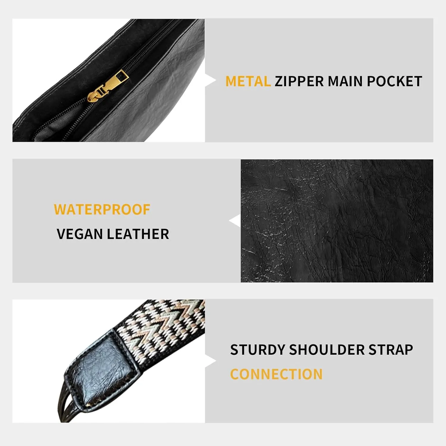 Crossbody Purses for Women Trendy Hobo Bag Vegan Leather Shoulder Hand Bag Hobo Guitar Strap Purse Satchel Bags