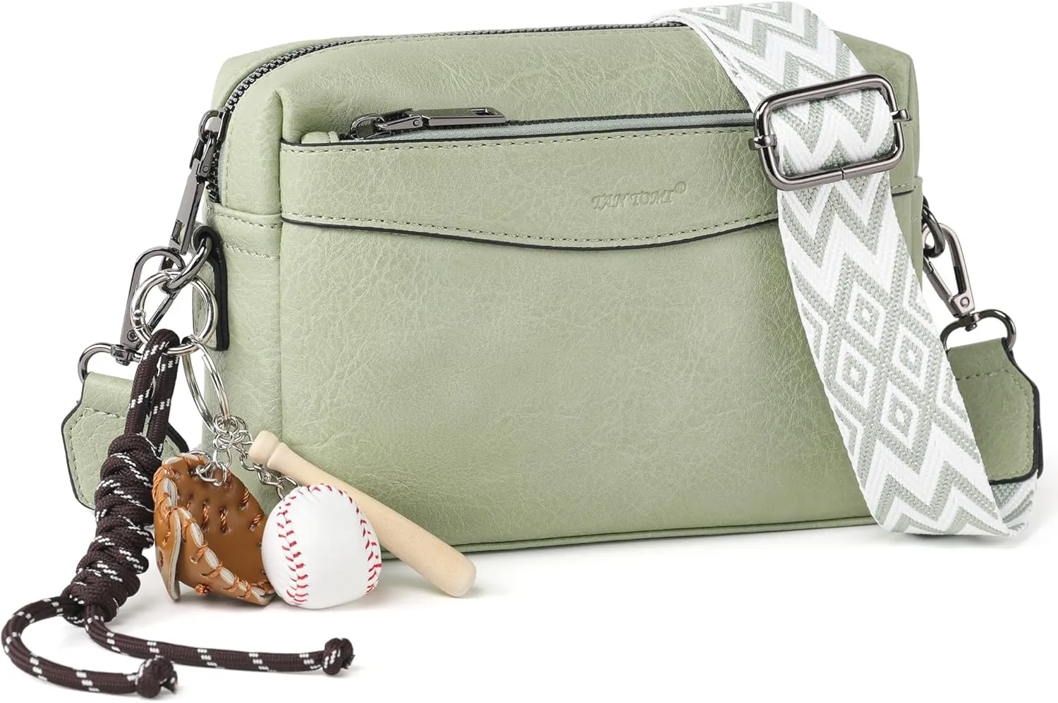 Crossbody Purses, Simple Fashion Crossbody with Removable Shoulder Strap, Multi-Pocket Crossbody Bags for Women