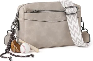 Crossbody Purses, Simple Fashion Crossbody with Removable Shoulder Strap, Multi-Pocket Crossbody Bags for Women