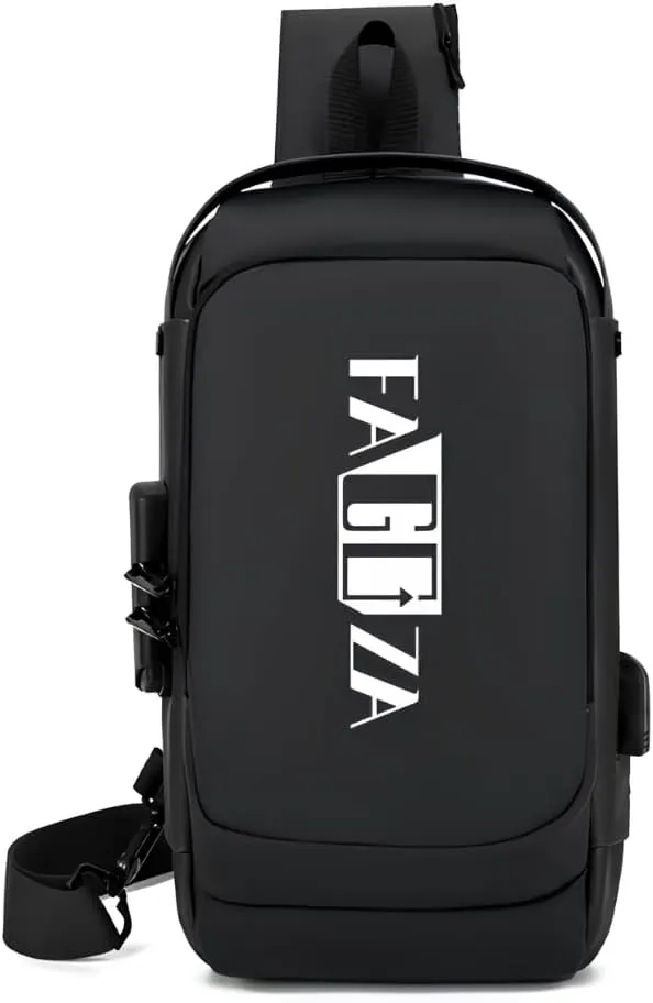 Crossbody Sling Bag for Men and Women | Antitheft Waterproof Shoulder Bag with USB ports | Crossbody Shoulder Bag