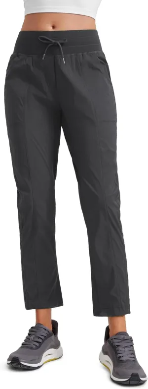 CRZ YOGA Womens Casual 7/8 Pants 27" - Lightweight Workout Outdoor Athletic Track Travel Lounge Joggers Pockets