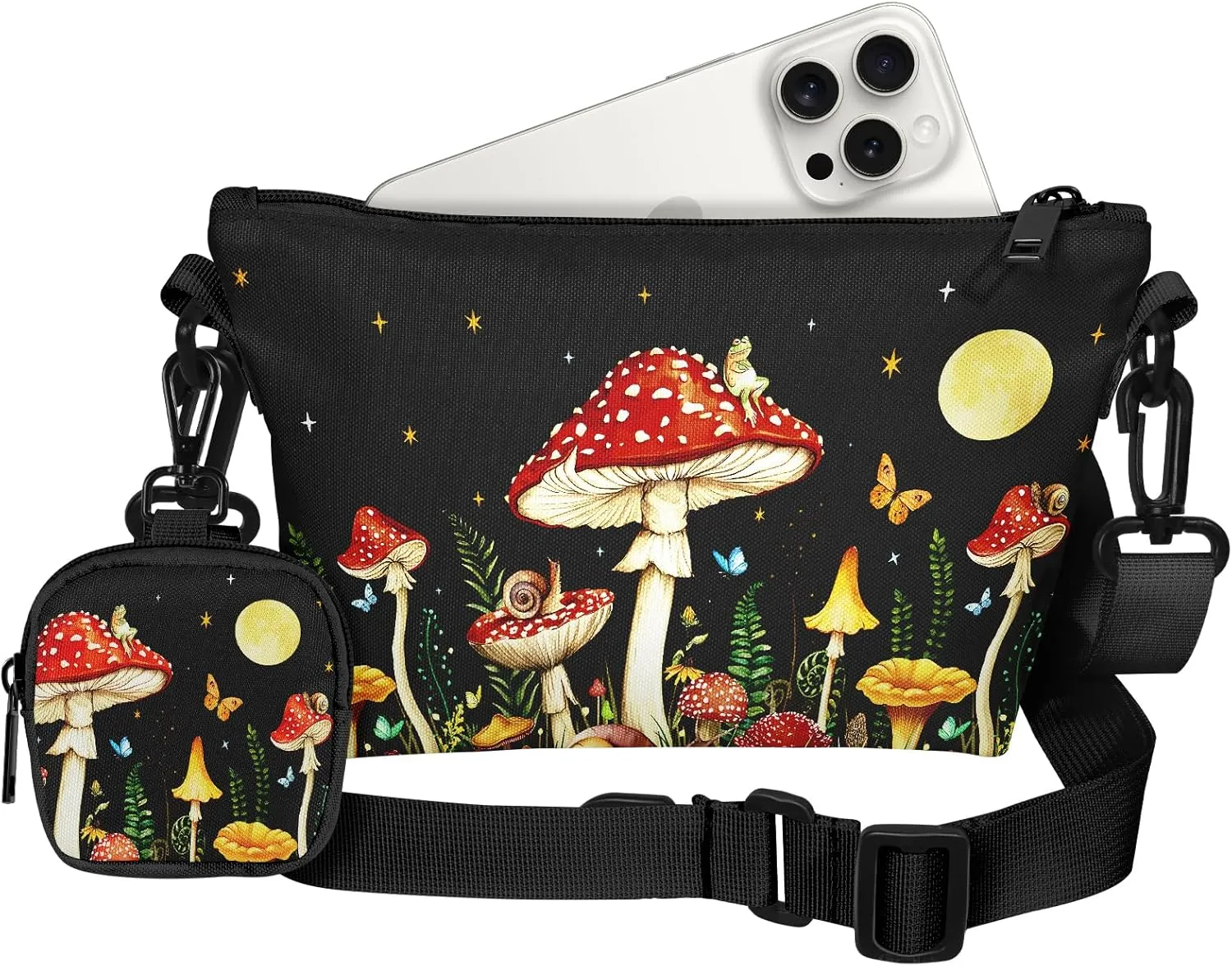 Cute Crossbody Bags for Women - Fashion Design Small Cross Body Bag Cell Phone Purse Wallet Shoulder for Girls