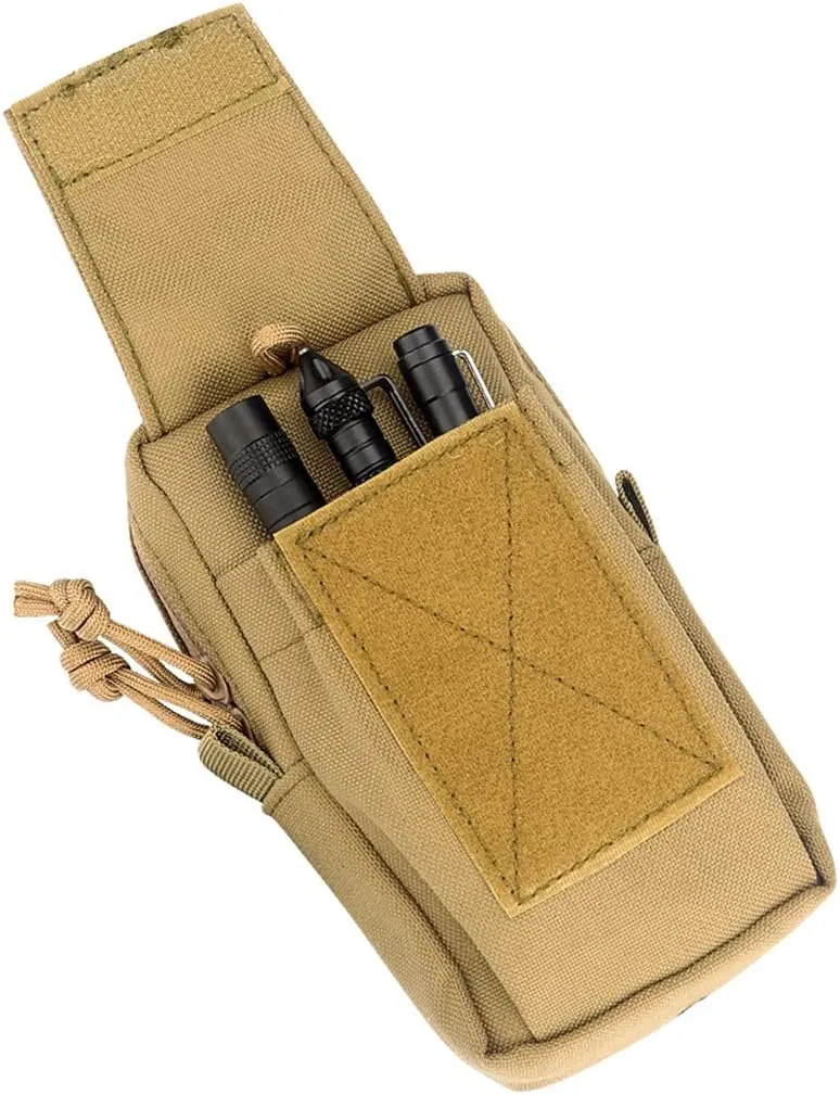 DEEYOTA Military Tactical Shoulder Bag, 2-Pack Backpack with MOLLE, Accessory Pouches and EDC Tool Pockets