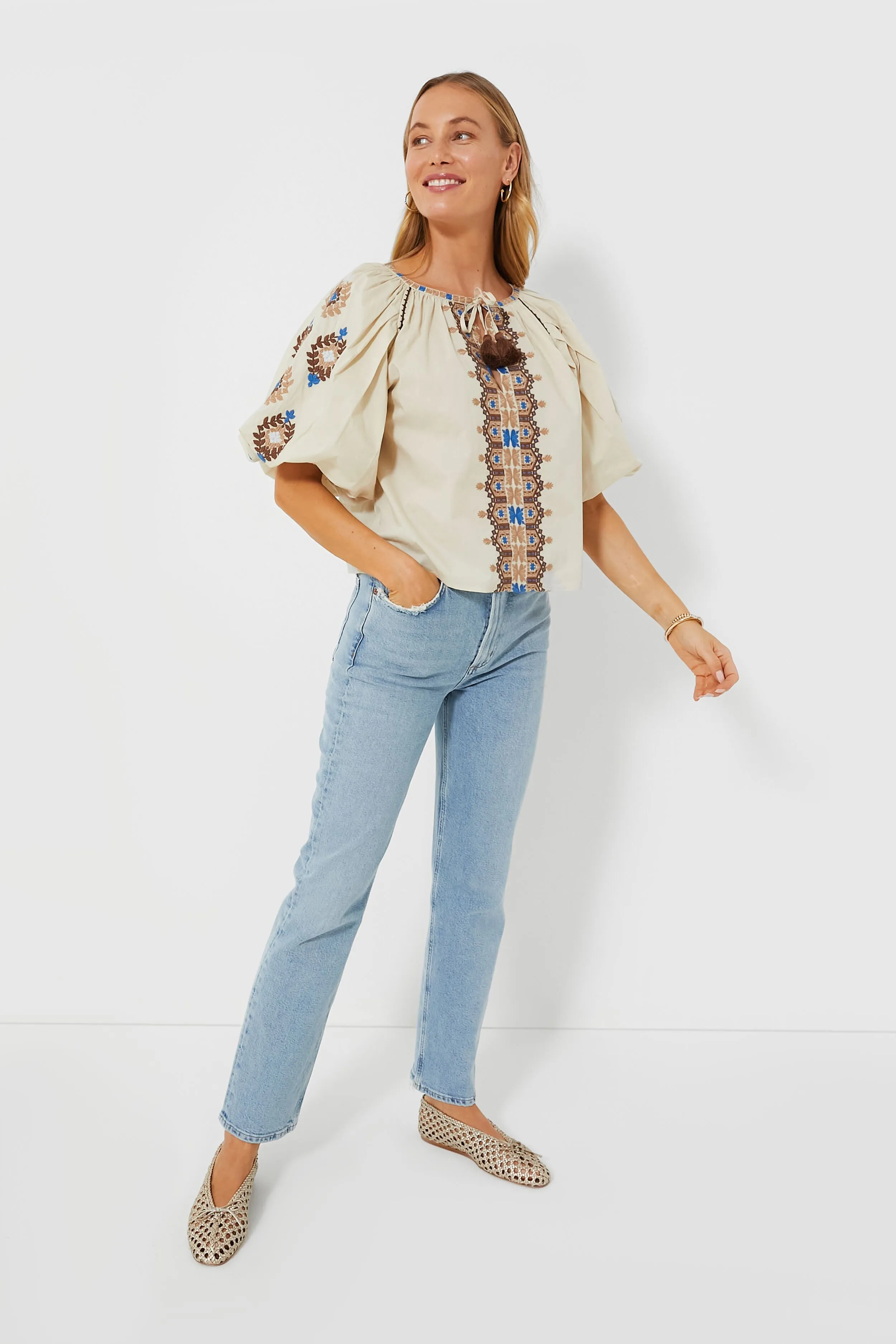 Desert Sand Harlow Top