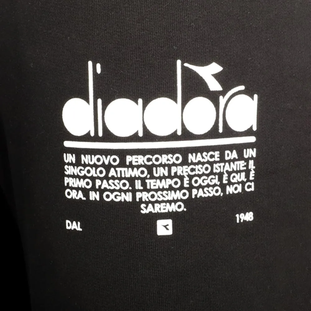 Diadora Mens Manifesto Pants Casual Drawstring - Black
