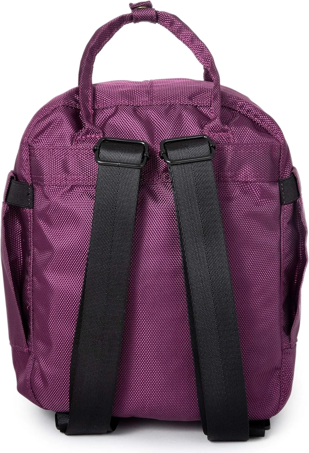 DIME BAGS - Mini Backpack - Multi Small Backpack with Water Resistant Exterior - Travel Bag (Plum)