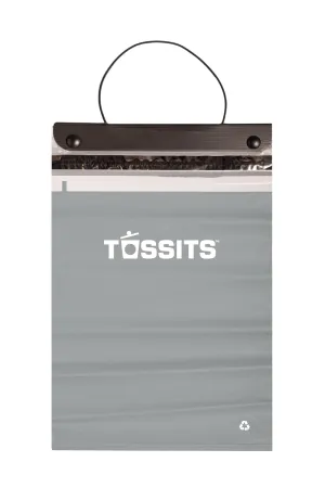 Disposable Car Trash Bag Hanging (Gray, 3 Pack, Set of 7) - Leak-Proof, Smell-Proof Automobile Trash Container, Eco-Friendly, Thick, Large 12x15 Car Trash Bin with Sturdy Header Board