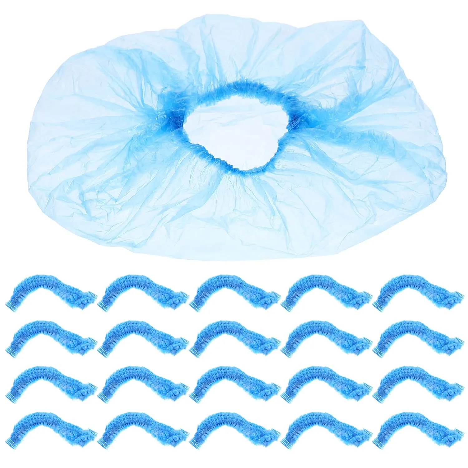 Disposable Foot Tub Liner 300pcs Face Washing Basin Liners Portable Foot Bath Basin Bags Plastic Pedicure Spa Bags for Foot Pedicure Spa Hotel Home Use