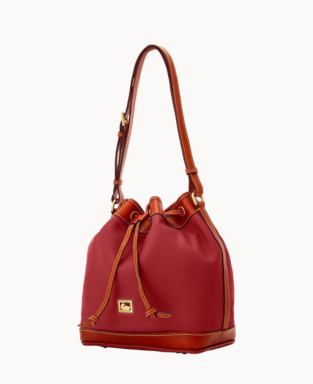 Dooney & Bourke Handbag, Dillen Drawstring Shoulder Bag - Red