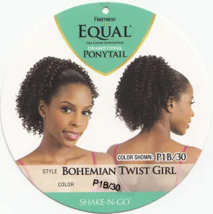 Drawstring Ponytail - Bohemian Twist Girl (1B) by Freetress