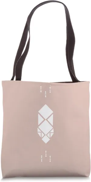 Earth Brown Boho-Chic Boho Ethnic Indian Symbol Pastel Tote Bag