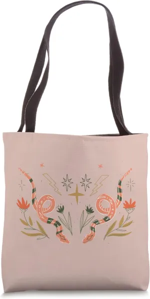 Earth Brown Boho-Chic Design Tote Bag