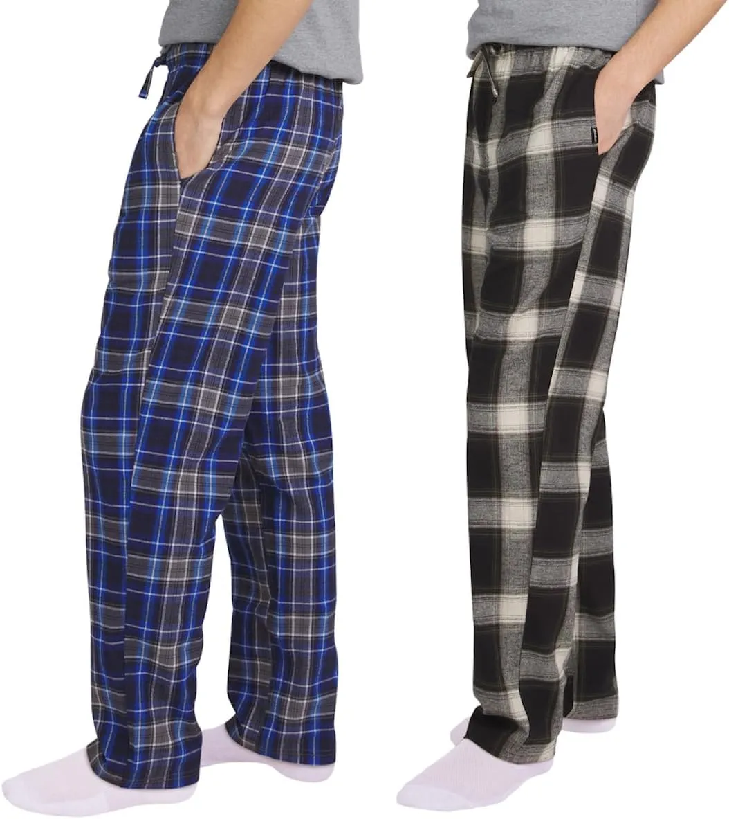 Eddie Bauer Men's 2 Pack Flannel Lounge Pajama Pants