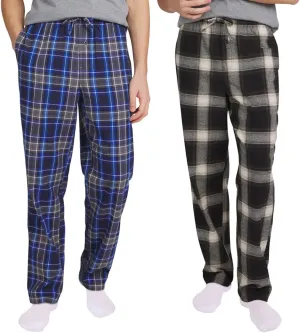 Eddie Bauer Men's 2 Pack Flannel Lounge Pajama Pants