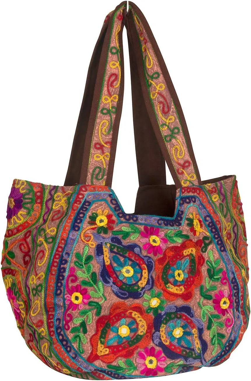Elephant Women Large Shoulder Bag Tote Purse Handbag Everyday Fashion Casual Market Laptop Books Boho