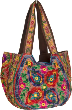 Elephant Women Large Shoulder Bag Tote Purse Handbag Everyday Fashion Casual Market Laptop Books Boho