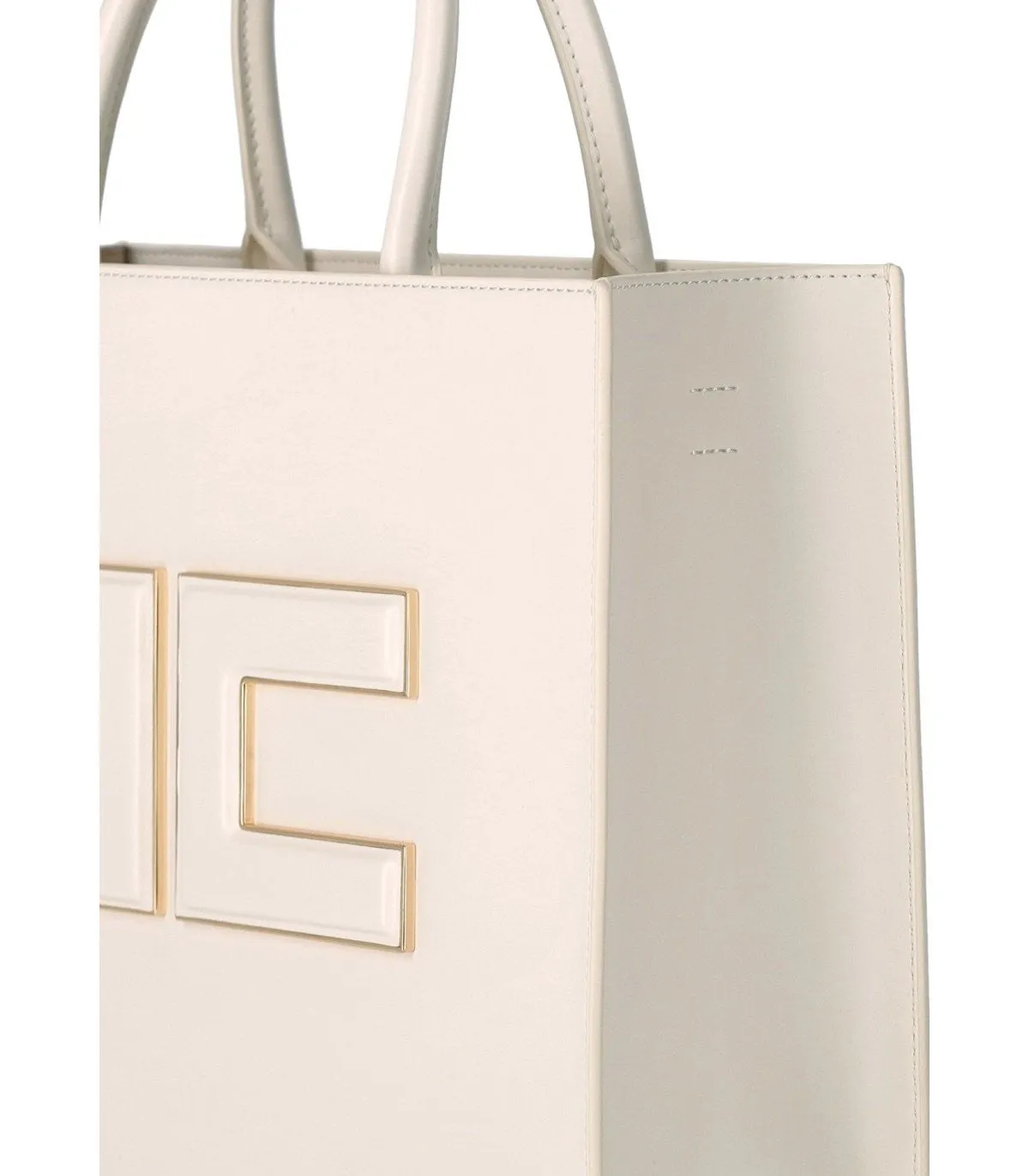 Elisabetta Franchi Butter Handbag With Logo