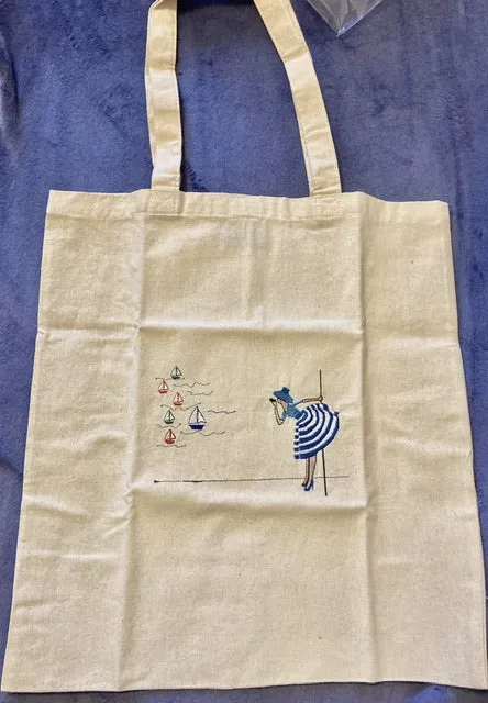 Embroidered Tote/HandBag - Design #2