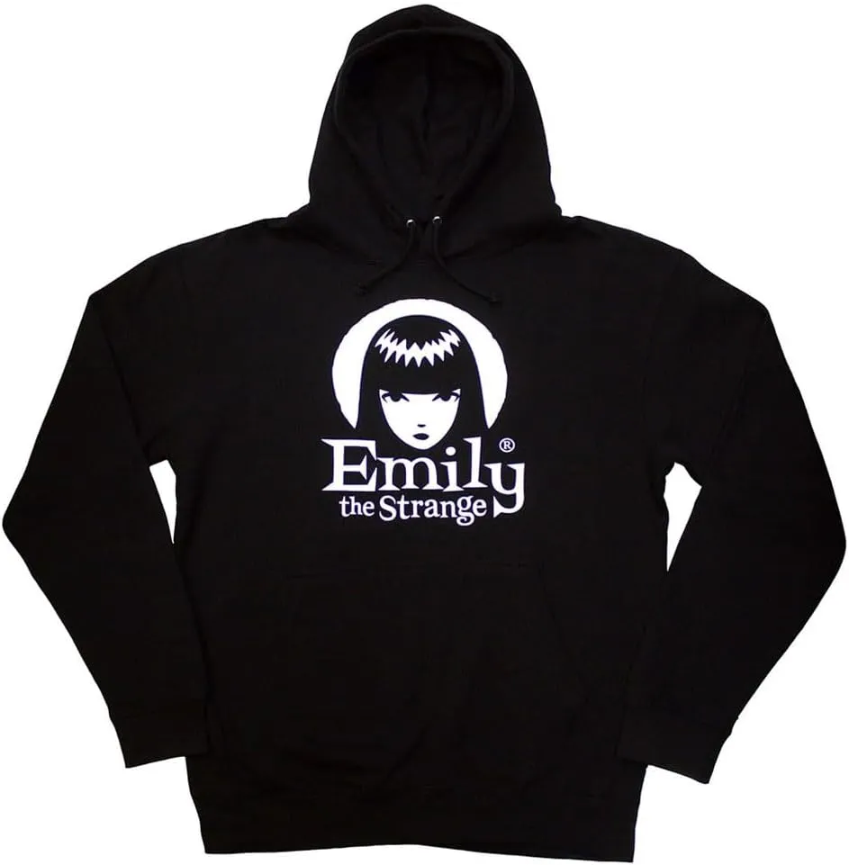 Emily The Strange Halo Logo Pullover Hoodie