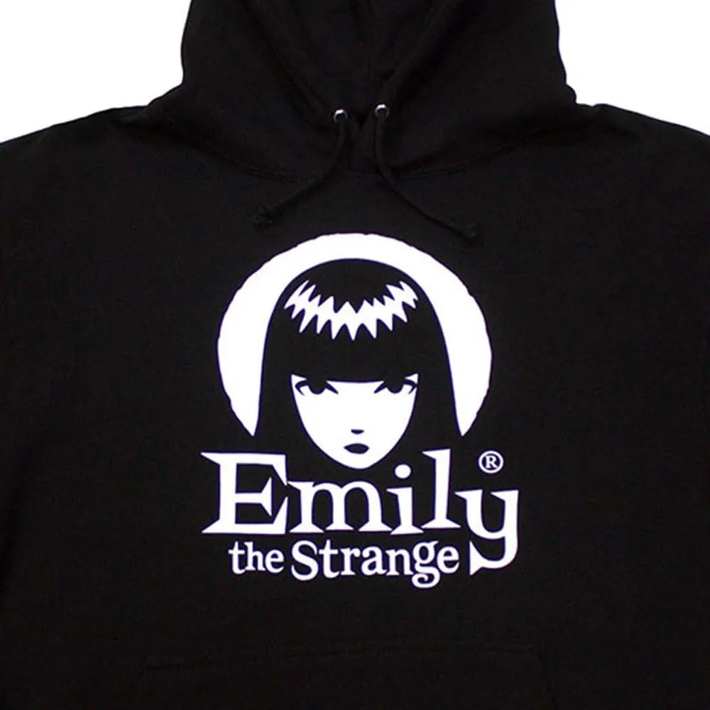 Emily The Strange Halo Logo Pullover Hoodie