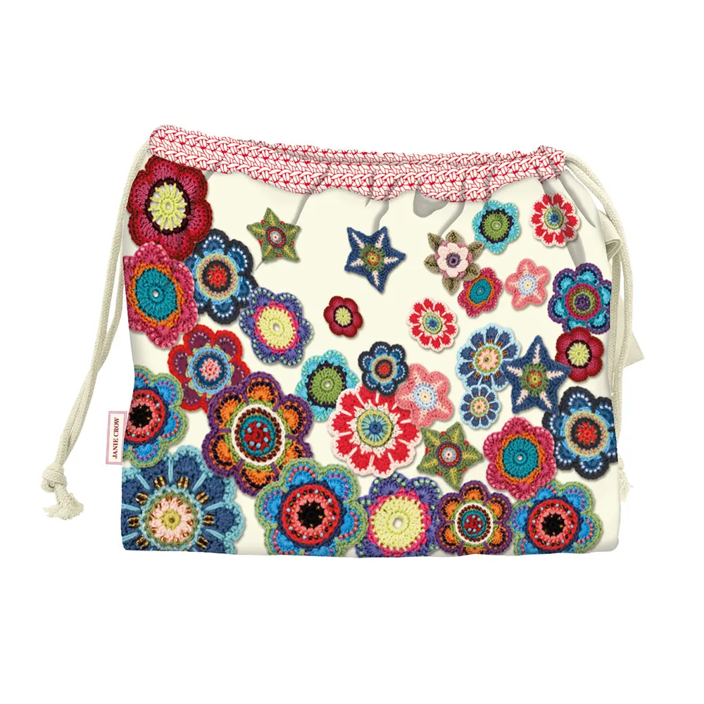 Emma Ball Drawstring Bag : Crochet Motifs