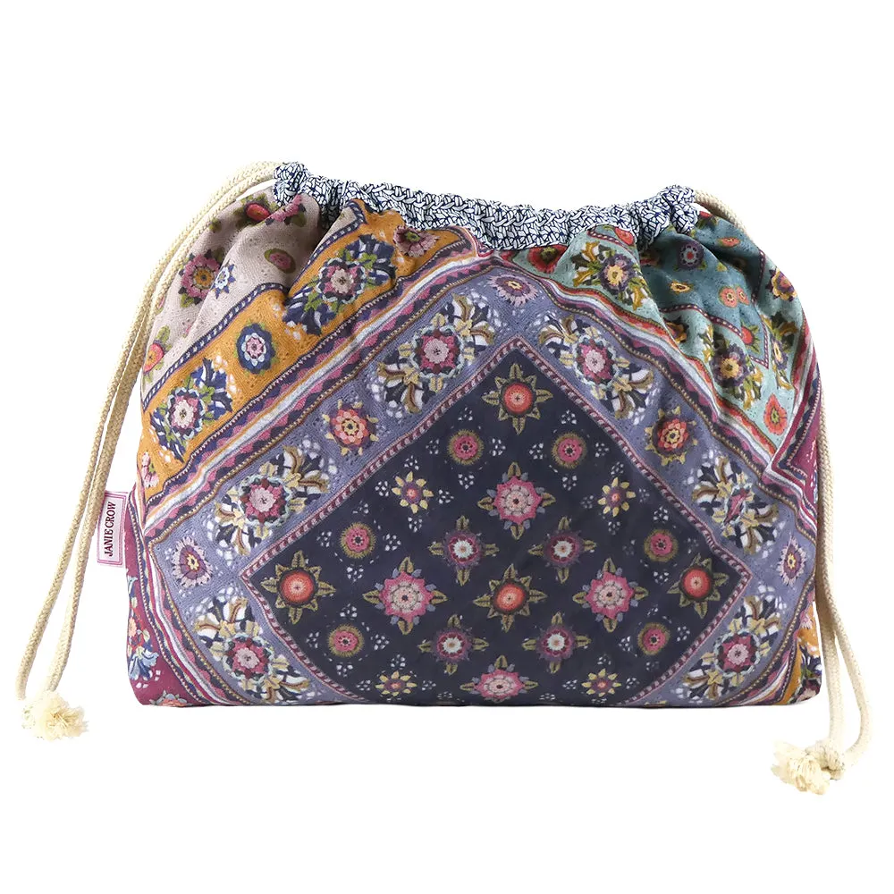 Emma Ball Drawstring Bag: Fruit Garden