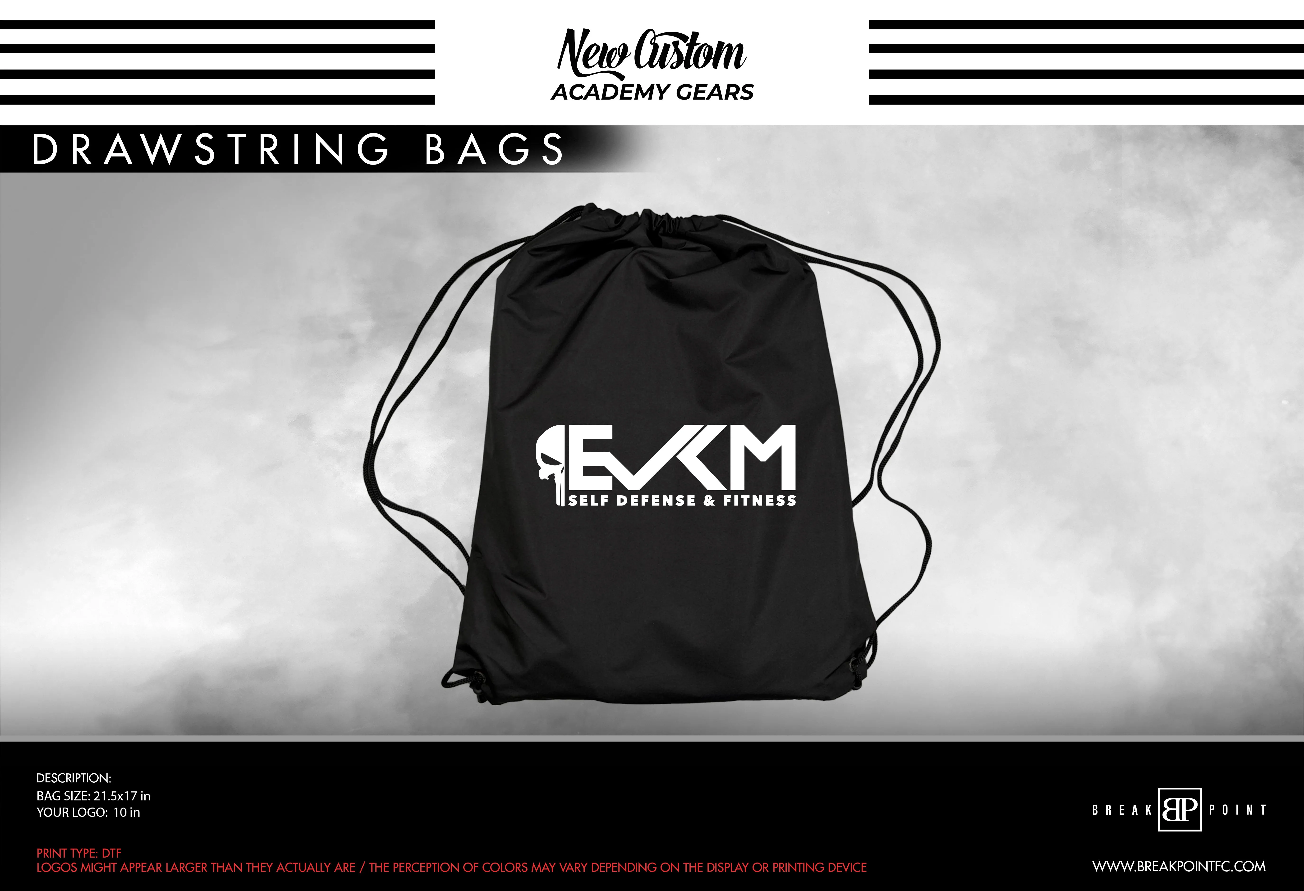 EVKM Academy Drawstring Bags #989