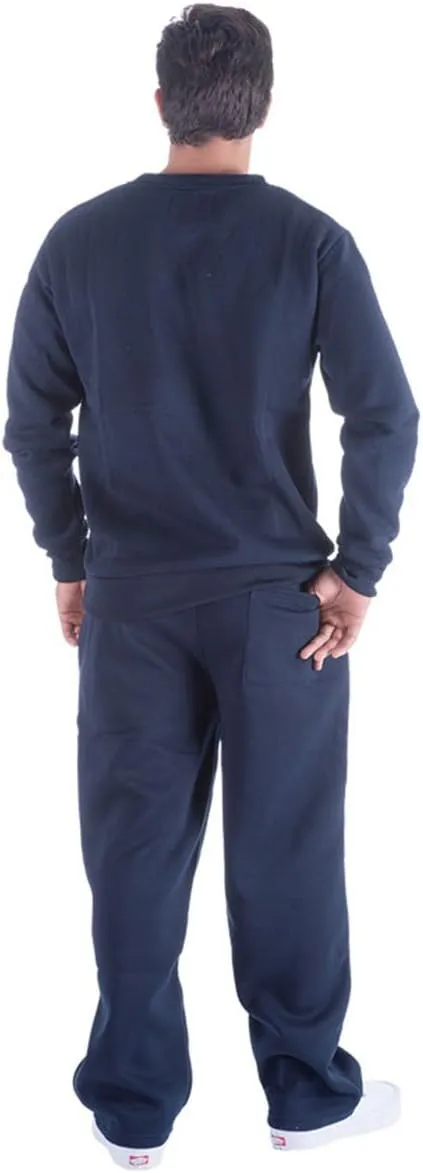 Facitisu Mens Active Fleece Athletic Sweatpant Basic Running Drawstring Workout Sweat Pants