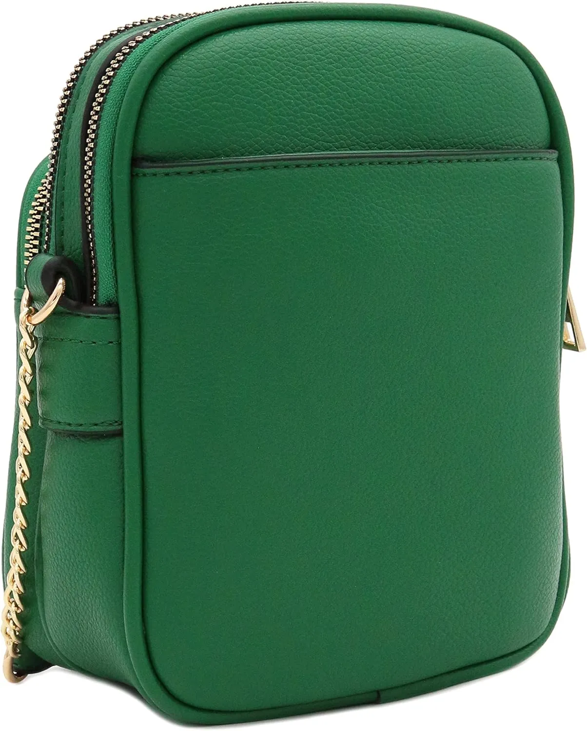 FashionPuzzle Multi Pocket PU Leather Casual Medium Crossbody Bag with Adjustable Strap