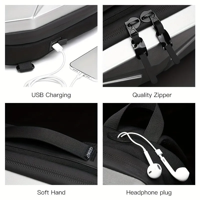Finn | Anti-Theft Rechargeable Small Crossbody Bag